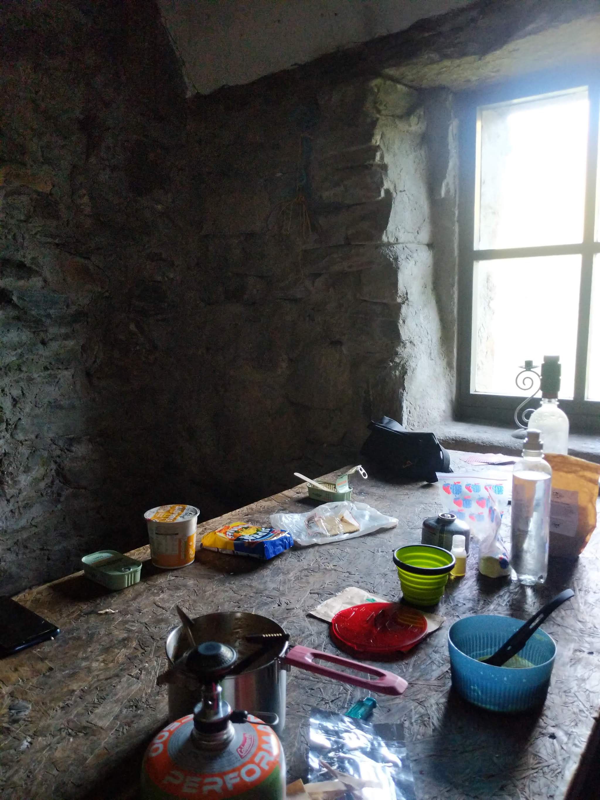 Camban bothy - communal space