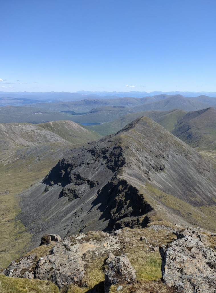 View from the top of Ben More, Isle of Mull