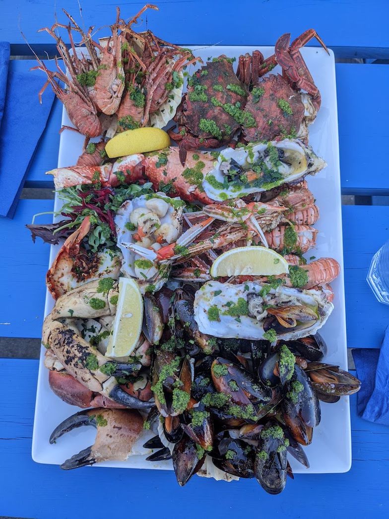 Cafe Fish seafood platter