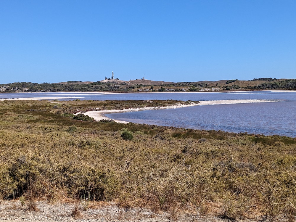 Interior salt lakes, Rottnest island