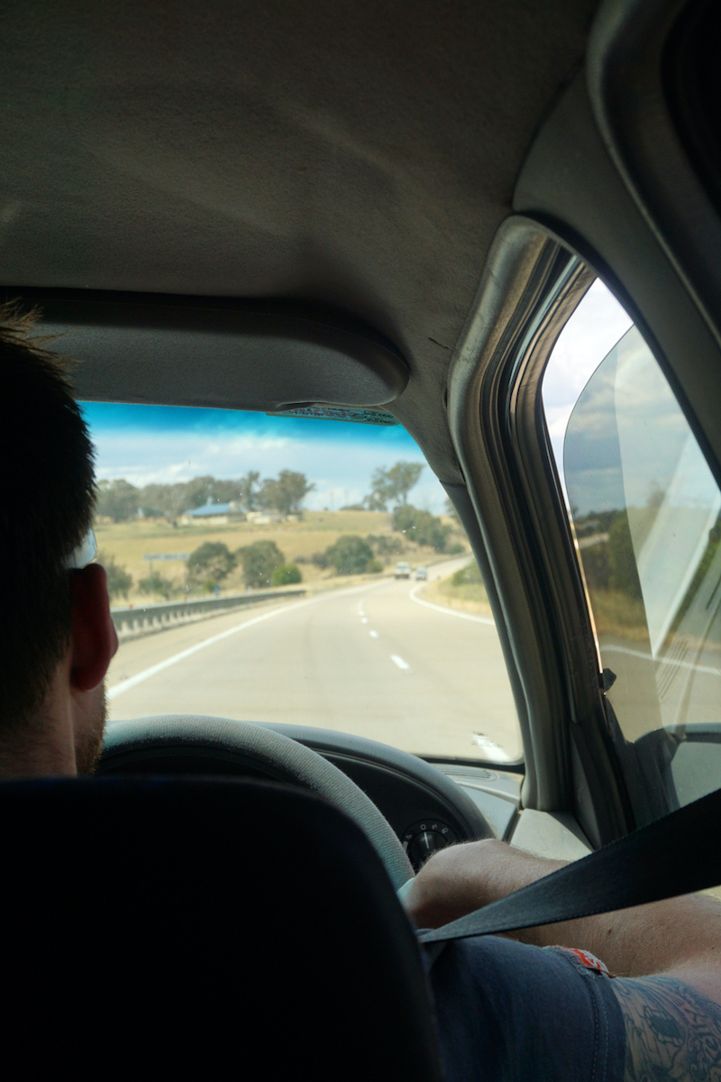 Driving on OZ roads