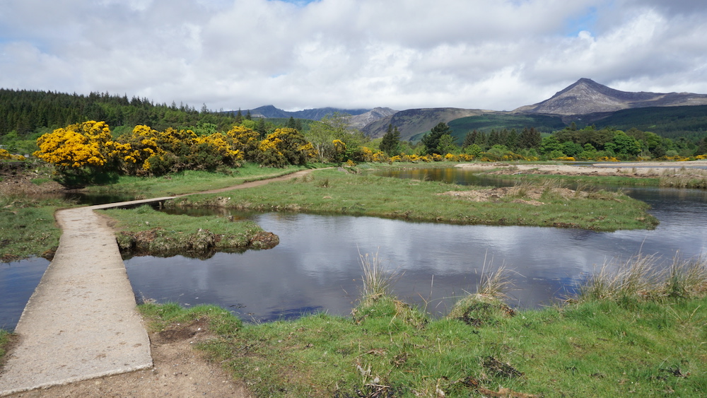 Fishermans walk, Brodick