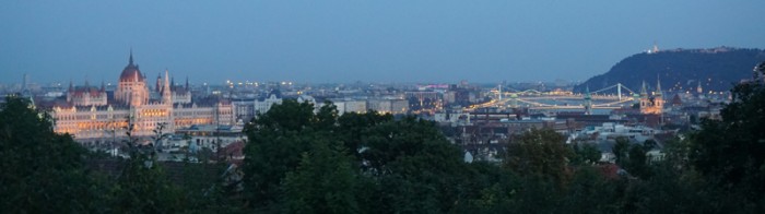 Budapest skyline